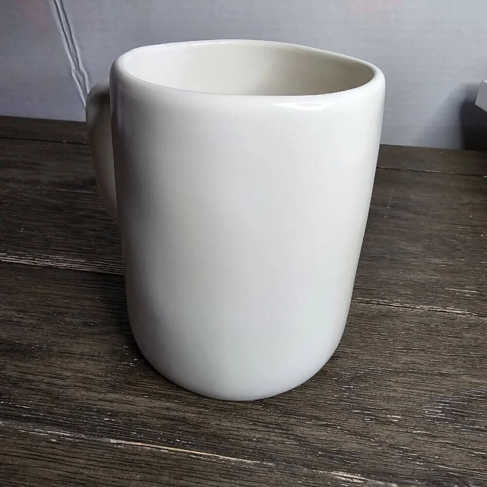 NWT Rae Dunn Artisan Soul Mate Valentine's Day Mug Metallic Gold Font Farmhouse